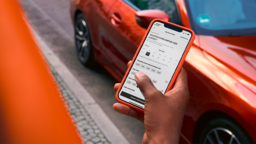 BMW Service, Serviceleistung, Online Terminvereinbarung, OTV, Servicetermin, Termin buchen, Onlinetermin