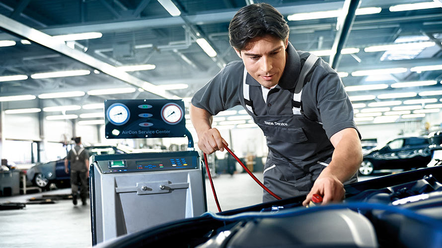 BMW Service, BMW Zubehör, Service Klimaanlage/-automatik, Kältemittel 